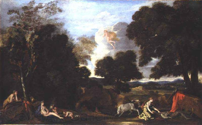 Nicolas Poussin Paysage avec Junon et Argus France oil painting art